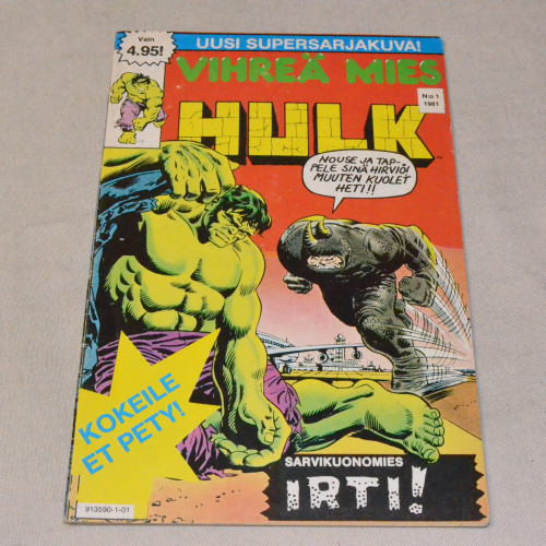 Hulk 01 - 1981